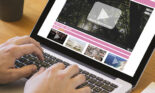 Landing page video