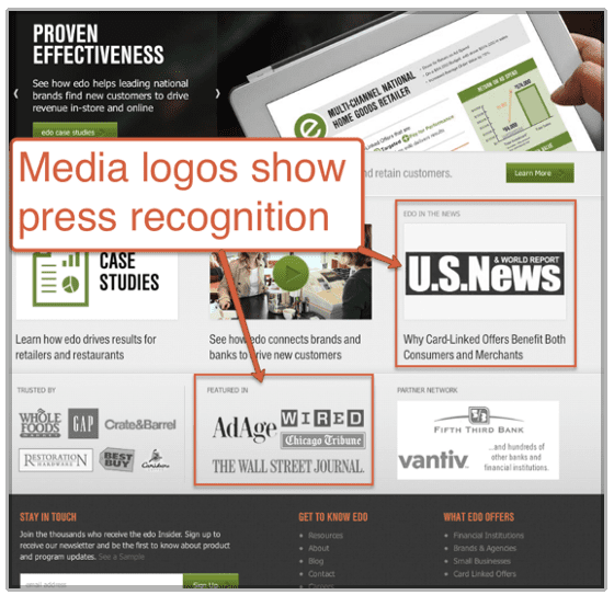 media logos