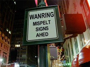 misspelled words