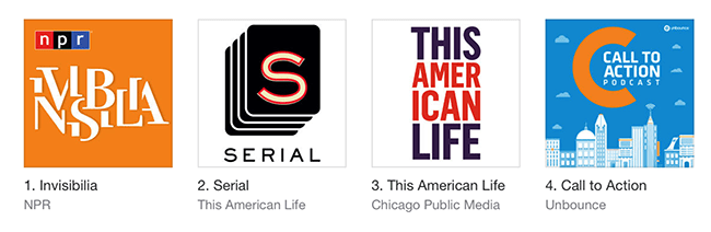top 4 podcasts in Canada
