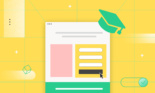 online course landing page examples hero banner