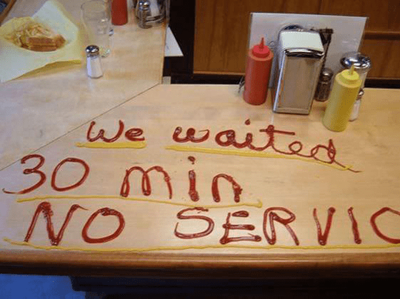 Page Speed - We Waited, No Service