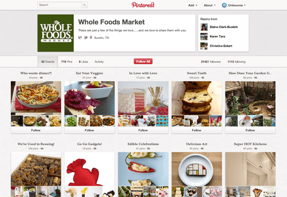 Whole Foods on Pinterest