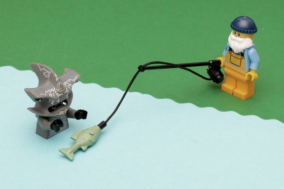 fishing image relaying the message of headlines