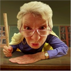 strict teacher
