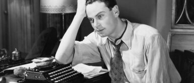 writer and typewriter