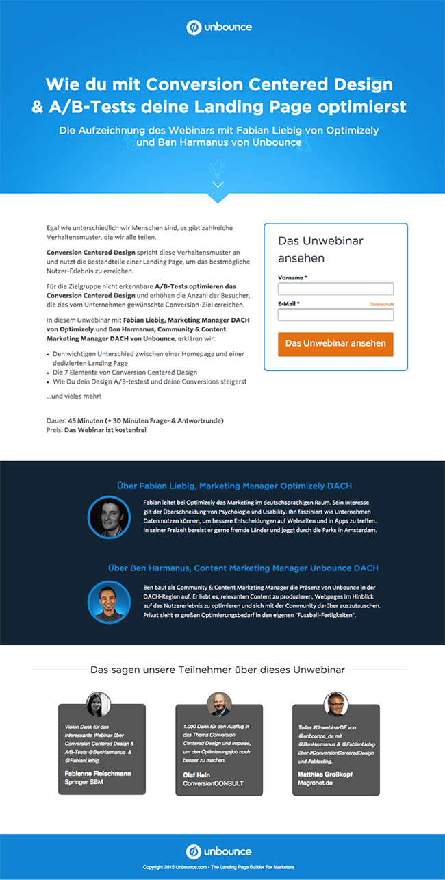 unbounce-german-webinar-registration-page