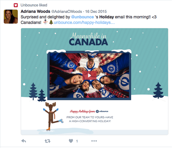 unbounce-holday-email-twitter-feedback
