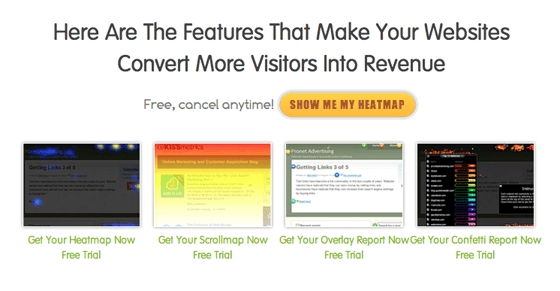 User Feedback Tool CrazyEgg