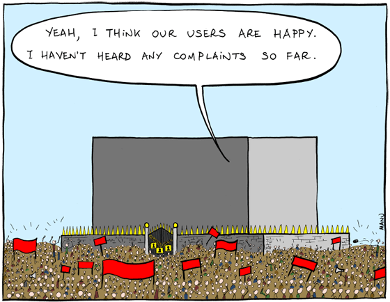 User Feedback Tools Comic