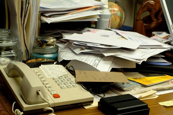 visual clutter