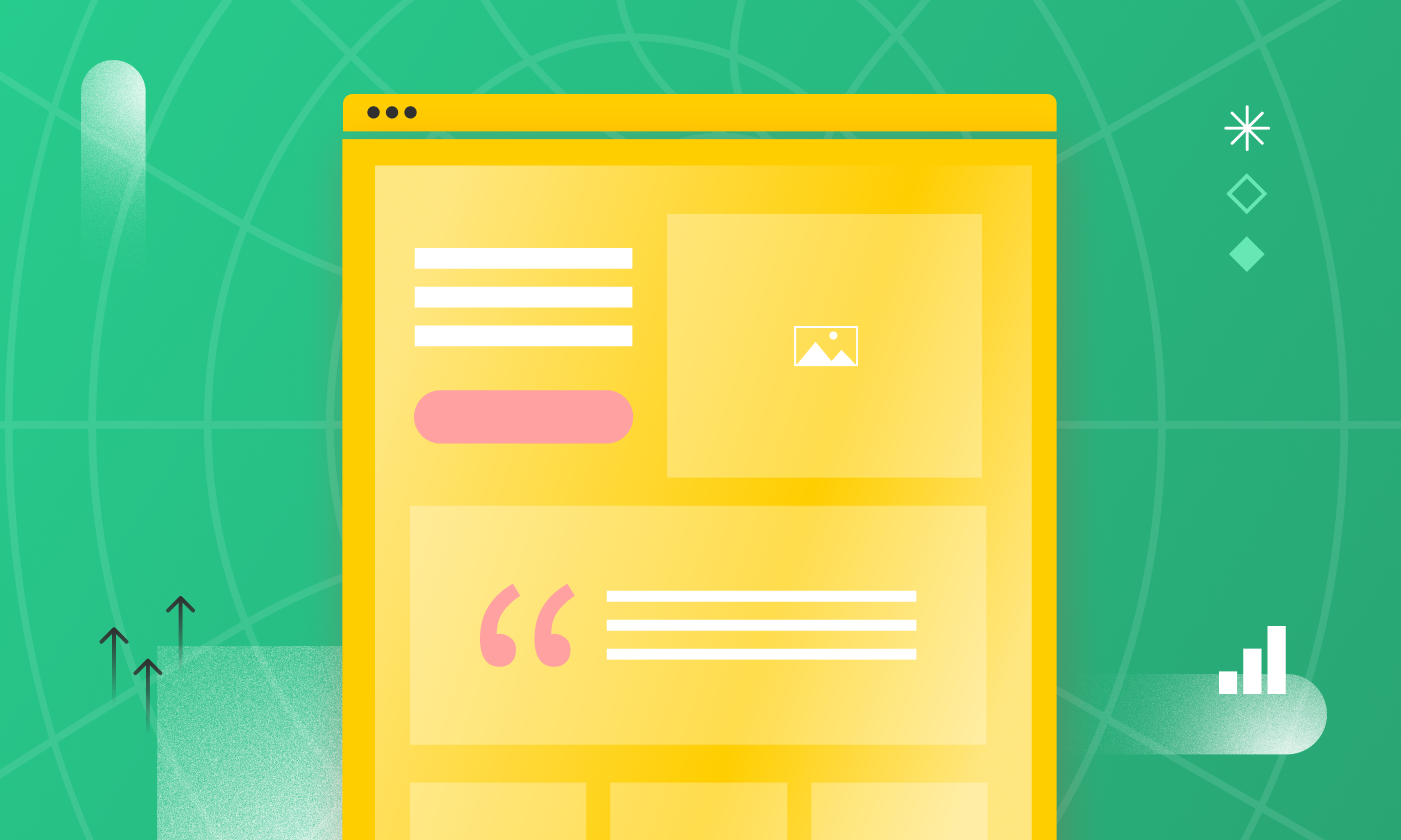 Diagram of Landing page definition and meaning