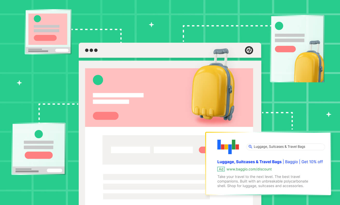 PPC landing page examples for Google ads