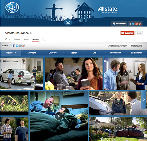 youtube allstate
