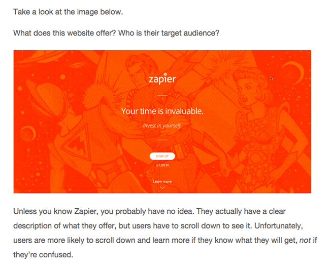 zapier-homepage-conversion-insights